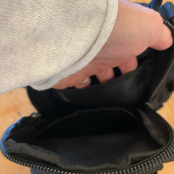 Single Strap Small Backpack Type Bag with Multiple Pockets and Zippers - Picture 7 of 15